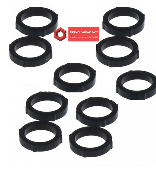 Guarnizioni O-Ring Hermann Saunier Duval 0020118654 per scambiatore caldaia, confezione da 10 pezzi