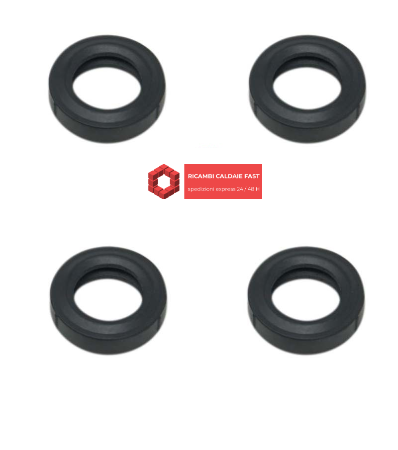  Guarnizioni O-Ring nere in gomma 
Ariston 65114928 ex 6510433 per scambiatori di calore