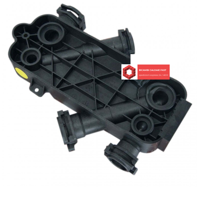 Parte inferiore scambiatore Junkers Bosch 87160118190
