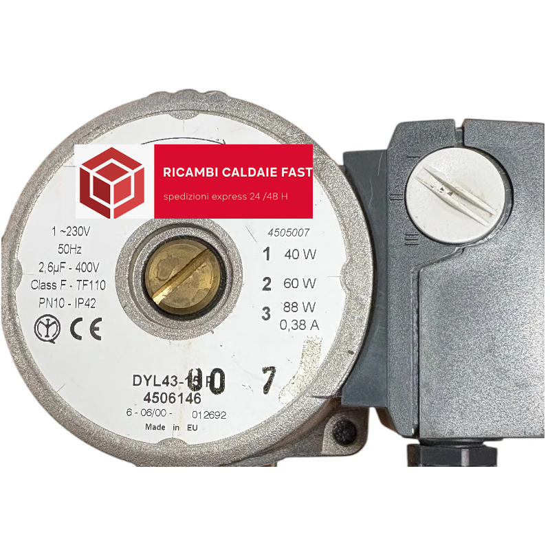 Pompa caldaia compatibile Immergas DYL43-15 P ricambio originale