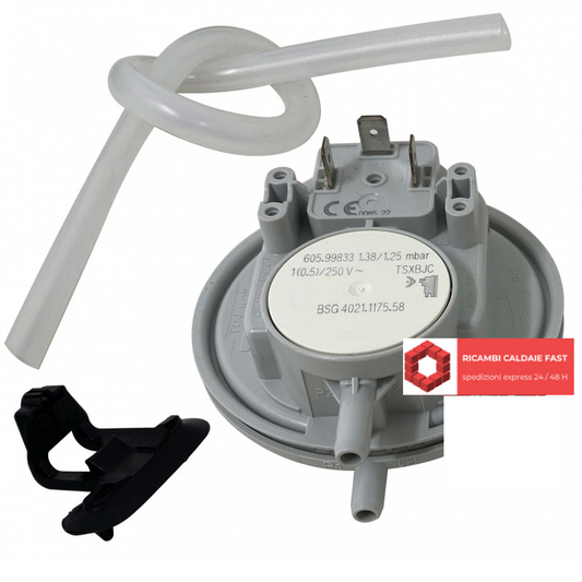 Pressostato Aria-Fumi Savio Biasi 1.38 / 1.25 mbar BI1036102