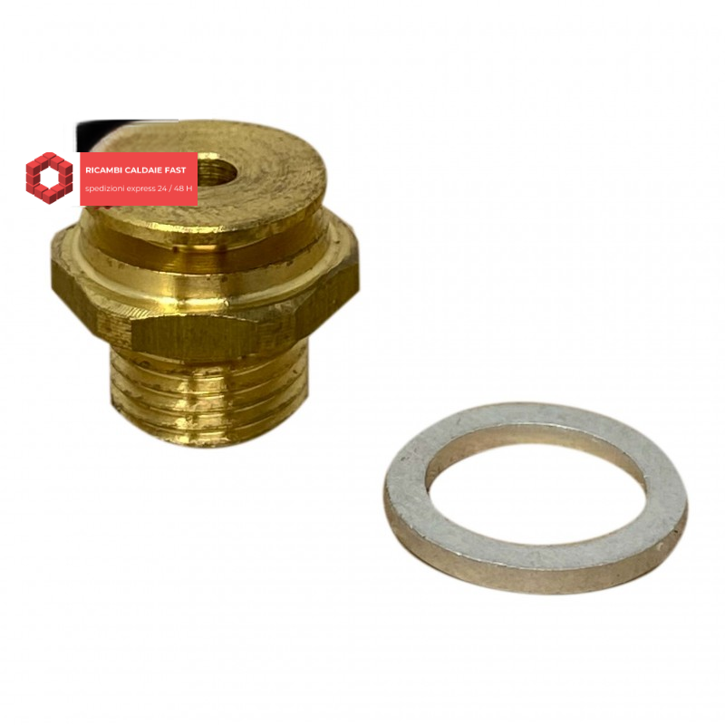 Raccordo premistoppa caldaia Lamborghini 04559510 con guarnizione
