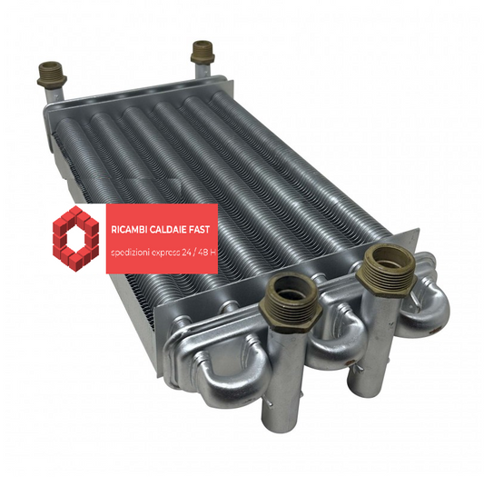 Scambiatore bitermico compatibile caldaia Ecoflam Desy+ codice 998619

