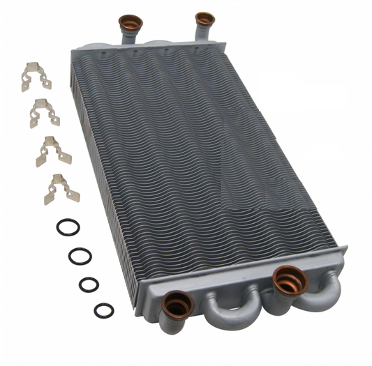 Scambiatore bitermico originale per caldaia Euroterm Fox D 32 J – codice 39842540