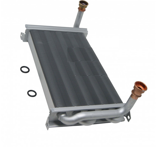Scambiatore primario compatibile caldaia Ecoflam Linda+ 61010017