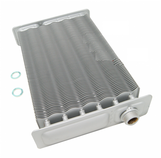 Scambiatore primario compatibile caldaie Sylber Arya, Conica, Lady, Style