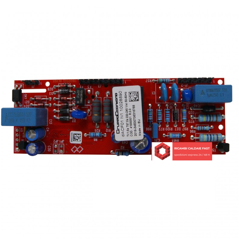 Scheda accensione modulino acf01n1 Gruppo Giordano 10028890 colore Rosso