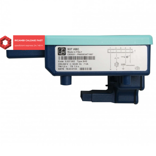 Scheda apparecchiatura 537 ABC . 0.537.002 per sylber r1837