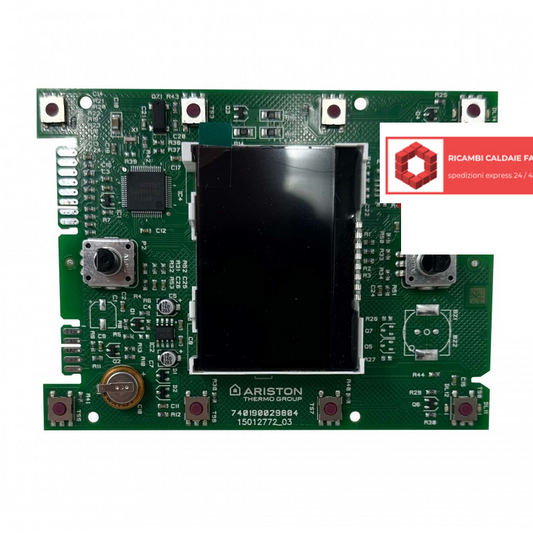 Scheda display caldaia Chaffoteaux 60003008-03 compatibile Mira e Urbia Advance