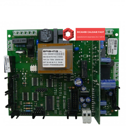 Scheda elettronica Brahma Cod 16023012 per caldaia Sant Andrea 11992

