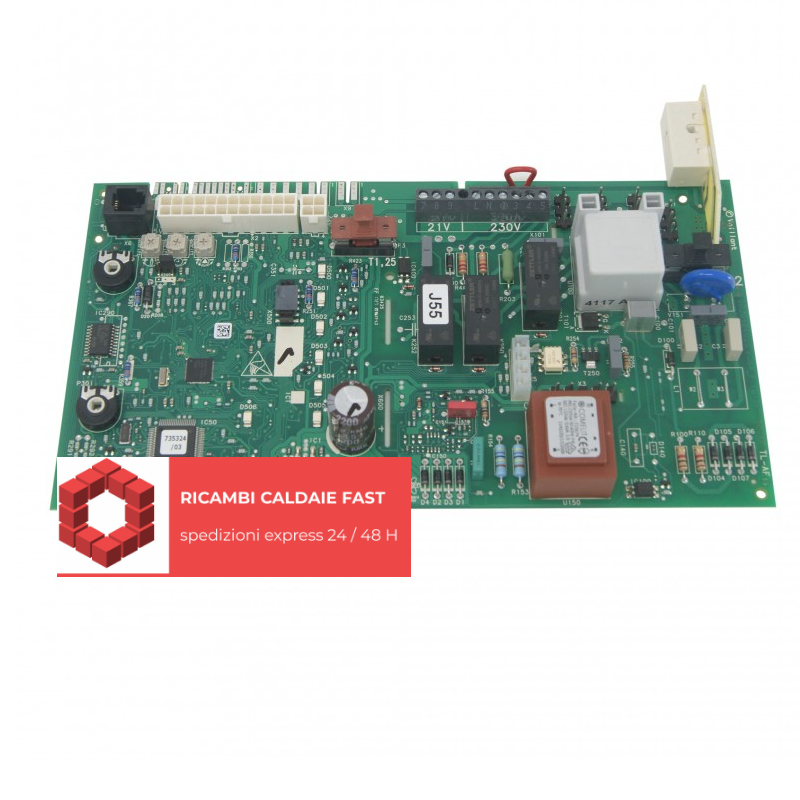 scheda verde elettronica per caldaie Vaillant 0020034604