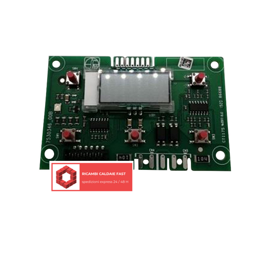 Scheda display BI2445104 Savio Biasi Inoxdens Rinnova