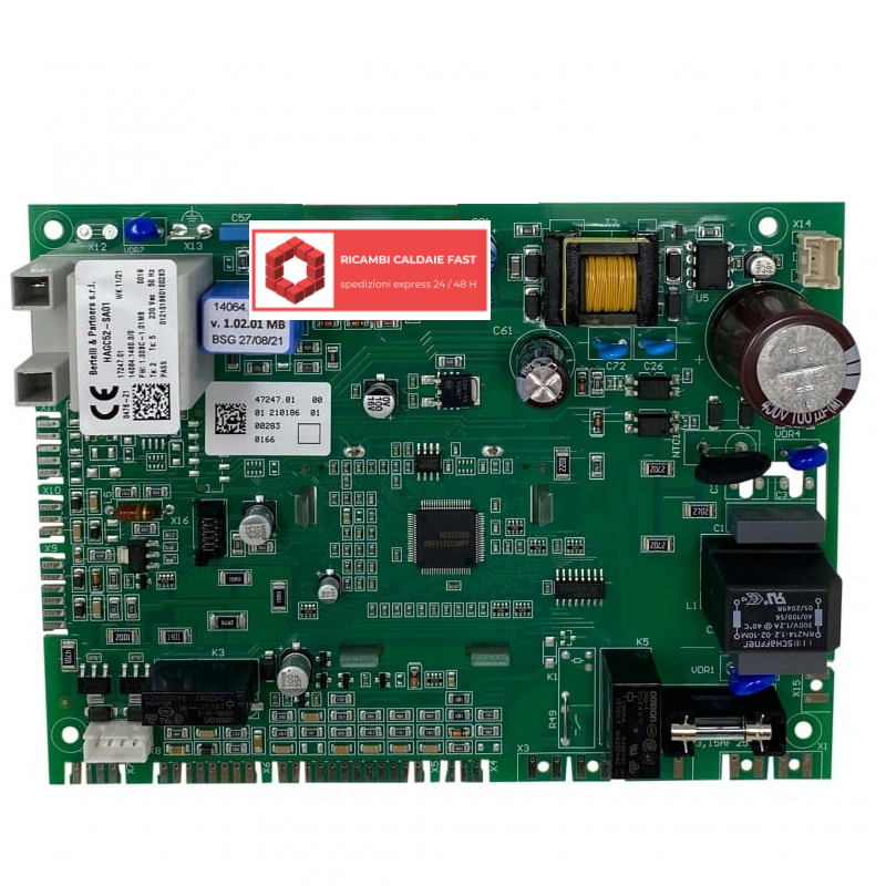 Scheda elettronica B&P HAGC52-SA01 per caldaia Savio Biasi