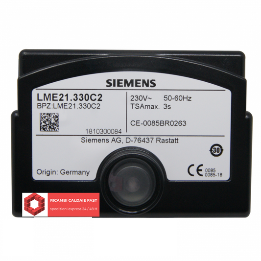 Apparecchiatura Siemens LME21.330C2 , 230 V - 50/60 Hz - TSAmax 3s
