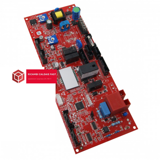 Scheda elettronica Unical rossa , codice 95000820.