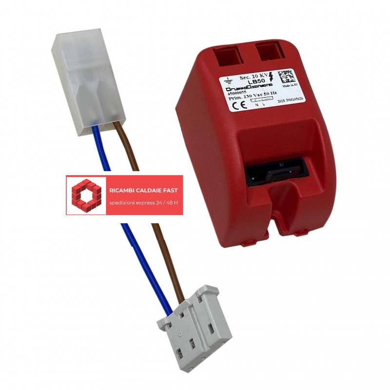 Trasformatore e cablaggi LB50 caldaia Sylber 20002969