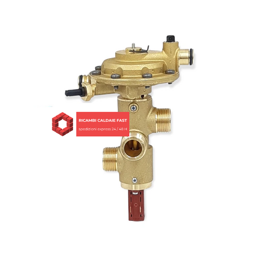 Valvola Deviatrice Sime P374AS00A4 per caldaia Sime 6102807 in ottone
