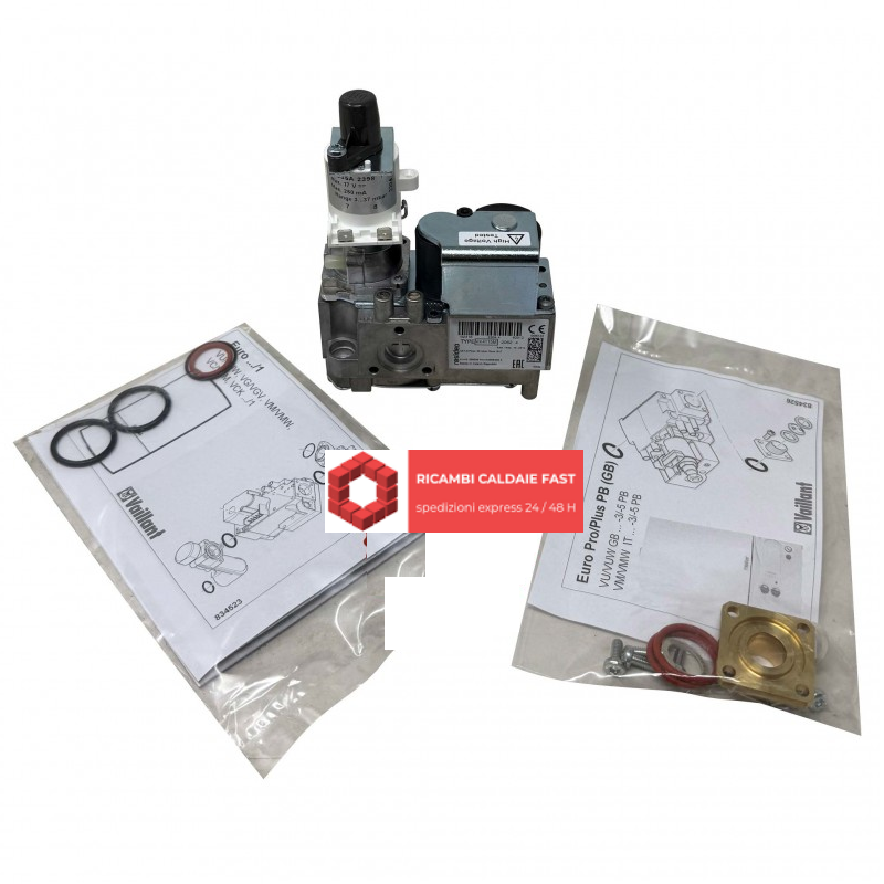 Valvola gas per caldaia Vaillant cod. 053499 compatibile con modelli VM e VMW