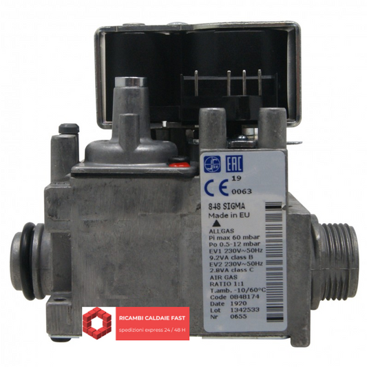 Valvola gas Chaffoteaux SIT 848174 codice 65114223 


