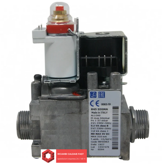 Valvola gas SIT 845 Sigma Lamborghini codice 04560030 SIT 0845063