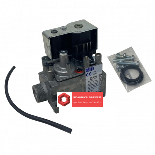 Valvola gas SIT 848161 per caldaie Chaffoteaux 60001612, con cavi

