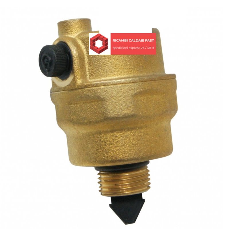 Valvola di sfogo aria automatica jolly 3/8" CALEFFI per caldaie Joannes