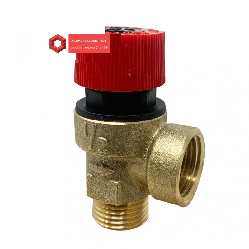 Valvola sicurezza 1/2 '' Ecoflam 571004 