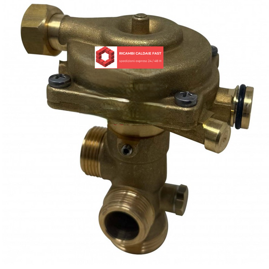 Valvola a tre vie pressotatico caldaia Immergas 3012752