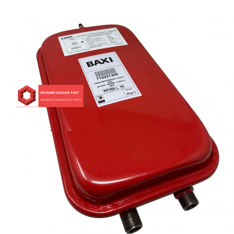 Vaso espansione Cimm RP250 accumulo integrato Baxi 710221300