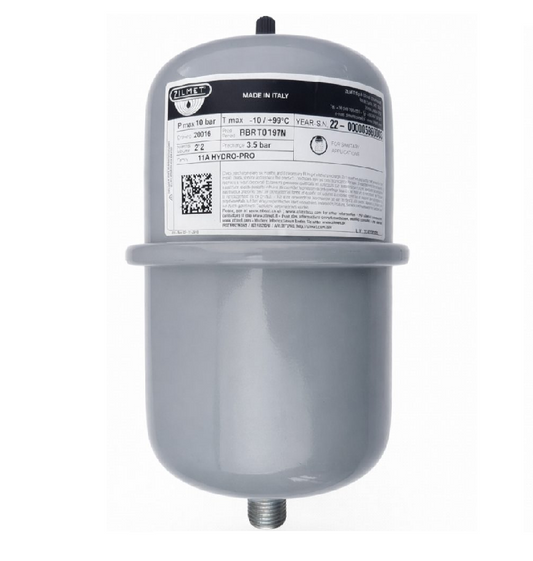 Vaso sanitario ZIlmet Immergas 2 litri originale codici 1.015263 1.028607 1.036126
