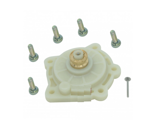 valvola acqua grigia con tappi per scaldabagni Junkers