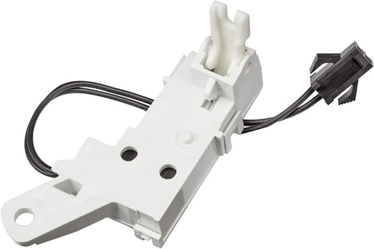 microinterruttore bianco con filo elettrico